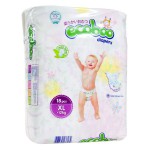 Подгузники, Ecoboo (Экобо) 12-17 кг р. XL №18