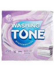 Отбеливатель для белья, Washing Tone (Вошинг Тон) 250 г без хлора пакет