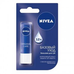 Бальзам для губ, Nivea (Нивея) 4.8 г арт. 85061 лип кэйр эссеншл базовый уход