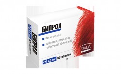 Бипрол табл. п/о пленочной 2.5 мг 30 шт.