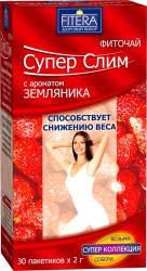 Фиточай, 2 г №30 Супер-слим земляника